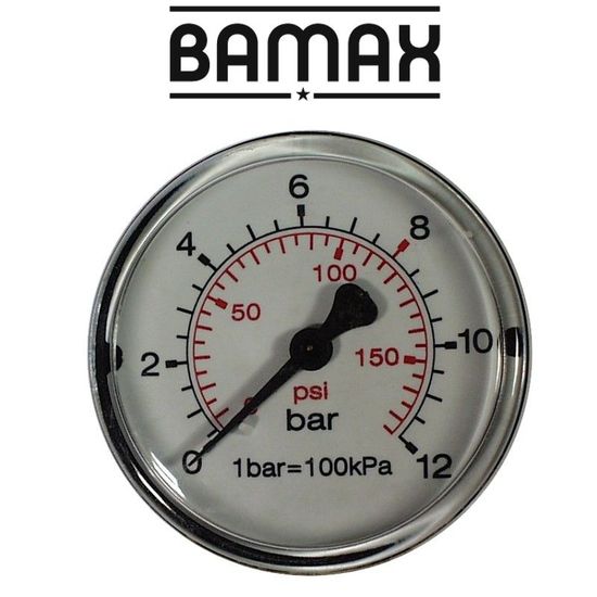 Pressure Gauge 50mm 1/8 Rear